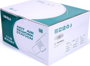 Stacja Lutownicza Hot-Air Lutownica Yihua 706 II Duża Mata Cyna Pęseta ESD 6