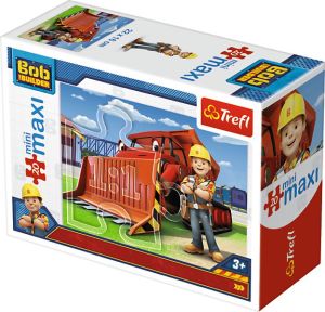 Trefl Puzzle 20 miniMaxi - Bob i maszyny 4 (248601) 1