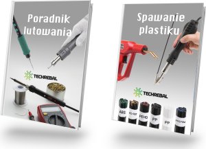 Zestaw Stacja Lutownicza 2w1 Hot-Air Grotowa Techrebal 8586 + Akcesoria 14