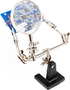 Zestaw Stacja Lutownicza 2w1 Hot-Air Grotowa Techrebal 8586 + Akcesoria 15