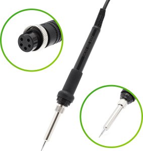 Zestaw Stacja Lutownicza 2w1 Hot-Air Grotowa Techrebal 8586 + Akcesoria 9