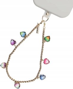 Crong Phone Charm - Smycz zawieszka do telefonu (Rainbow Hearts) 1