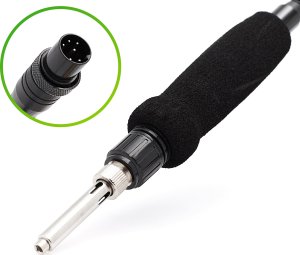 Wypalarka do drewna 2 Kolby Druty Yihua 939D-II Szablony Groty Zestaw 8