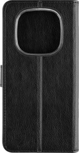 Fixed Opus | Book Case | Xiaomi | Redmi Note 14 Pro 5G/POCO X7 | Leather | Juodas 1