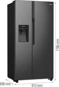 Lodówka Gorenje NRR9185ESBXL 6