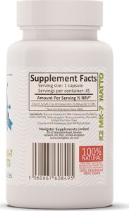 NAVIGATOR Witamin K2 MK-7 NATTO 200 g 45 kaps. 3