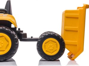 Traktor Na Akumulator Z łyżką BW-X002A Żółty 14