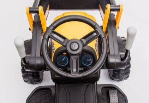 Traktor Na Akumulator Z łyżką BW-X002A Żółty 15