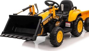 Traktor Na Akumulator Z łyżką BW-X002A Żółty 3