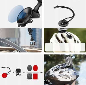 Zestaw Montażowy 50w1 Uchwyty Mocowania do GoPro SJCAM XIAOMI DJI INSTA360 / GP-50 10