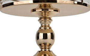 Patera dekoracyjna 20x26 cm złota 176142 5