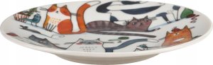 Filiżanka porcelanowa 230 ml + spodek Leniwe Koty 5