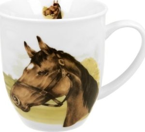 Kubek porcelanowy 400 ml PORTRET KONIA 2
