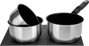 Komplet 3 garnków z odpinaną rączką SUSVID na indukcję 8