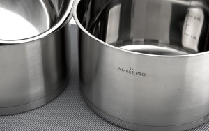 Komplet 3 garnków z odpinaną rączką PRO SUSVID na indukcję 10