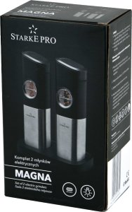 2 x Młynki elektryczne do soli i pieprzu Magna 10