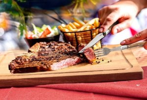 Sztućce do steków i buergerów 15 el. Orion 3