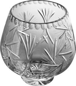 Wazon kryształowy 20 cm niski 1232-247 2