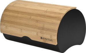 Chlebak bambusowy Natural czarny AMBITION 1