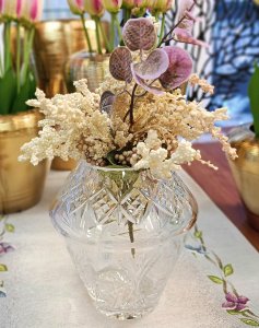 Wazon kryształowy 17,5 cm "Młynek" 2