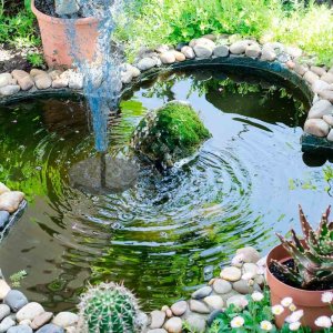 Verk Fontanna ogrodowa pływająca 16cm 14