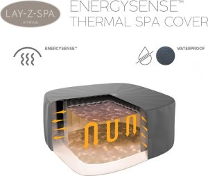 Bestway Pokrywa termiczna pokrowiec ENERGYSENSE do Lay-Z-Spa 230cm 60333 11