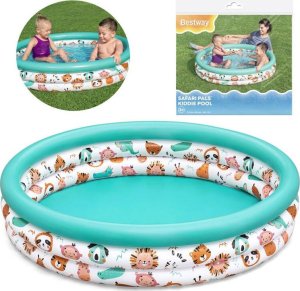 Bestway Dmuchany basen brodzik dla dzieci ZWIERZĄTKA Z SAFARI 122cm 51226 1