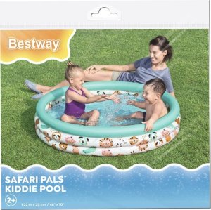 Bestway Dmuchany basen brodzik dla dzieci ZWIERZĄTKA Z SAFARI 122cm 51226 13