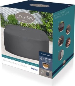 Bestway Pokrywa termiczna pokrowiec ENERGYSENSE do Lay-Z-Spa 201 cm 60332 13