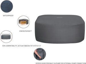 Bestway Pokrywa termiczna pokrowiec ENERGYSENSE do Lay-Z-Spa 201 cm 60332 9