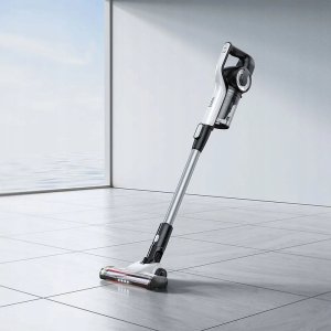 HOCO bezprzewodowy pionowy odkurzacz ze szczotką HY11 biały 5