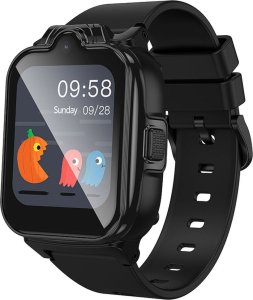 HOCO smartwatch dla dzieci z funkcją rozmowy 4G Y104 czarny 1