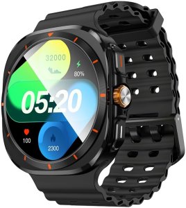 HOCO smartwatch z funkcją rozmowy Y29 czarny 1