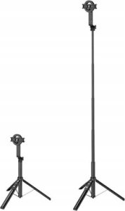 HOCO uchwyt selfie magnetyczny z pilotem bezprzewodowym tripod K25 czarny 4