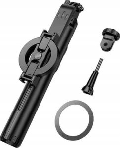 HOCO uchwyt selfie magnetyczny z pilotem bezprzewodowym tripod K25 czarny 6