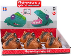 Gra Zręcznościowa Gryzący Atakujący Dinozaur Brązowy 4