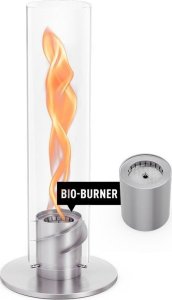 HOFATS SPIN 1500 stalo židinys su bio-degikliu, sidabrinė 2