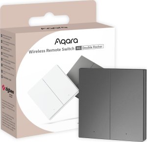 AQARA WRS-R02-G WIRELESS REMOTE SWITCH H1 (DOUBLE ROCKER) GREY 4