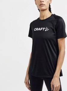 Damska koszulka Craft CORE UNIFY LOGO TEE W czarny rozmiar S 2