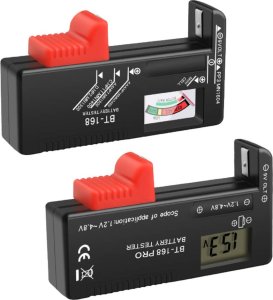 Uniwersalny Cyfrowy Tester Miernik Baterii Akumulatorów 4