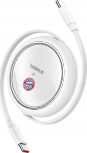Kabel USB Baseus USB-C - USB-C 1 m Biały (BSU8931) 3