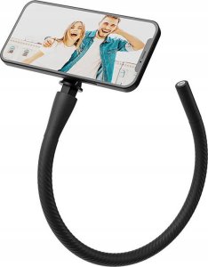 Elastyczne mocowanie TELESIN MagSafe do telefonu (czarne) 2