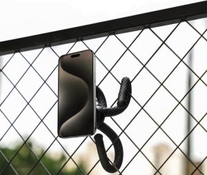 Elastyczny statyw TELESIN MagSafe do telefonu (czarny) 9