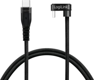 Kabel USB LogiLink USB-C - USB-C 3 m Czarny (CU0194) 2