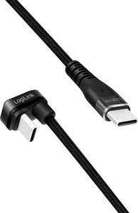 Kabel USB LogiLink USB-C - USB-C 3 m Czarny (CU0194) 3
