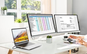 Manhattan 190398 stacja dokująca Przewodowa USB 3.2 Gen 1 (3.1 Gen 1) Type-C Szary 6