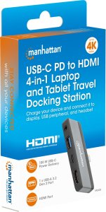 Manhattan 190404 stacja dokująca Przewodowa USB 3.2 Gen 2 (3.1 Gen 2) Type-C Szary 8