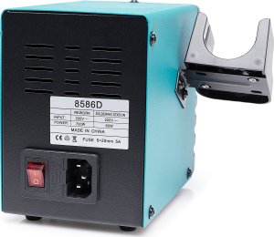 Zestaw Stacja Lutownicza 2w1 Hot-Air 8586 760W Mata Groty Topnik 3