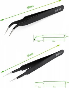 Stacja Lutownicza Hot Air Lutownica 878D Etui 22x Akcesoria do Lutowania 3