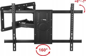 100kg Uchwyt do Telewizora 50-120 cali VX-502 Ultra Mocny Wieszak TV Uniwersalny 20